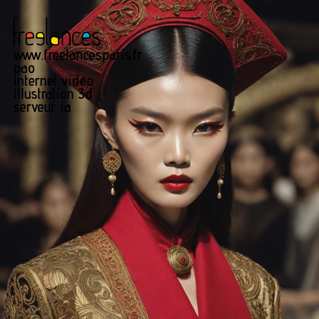 Pao mise en page internet vidéo illustration 3d serveur IA générative AI freelance paris studio de création magazines le14yig0